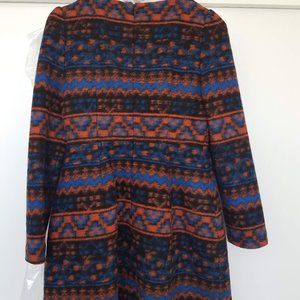 Ochirly multi color wool blend dress